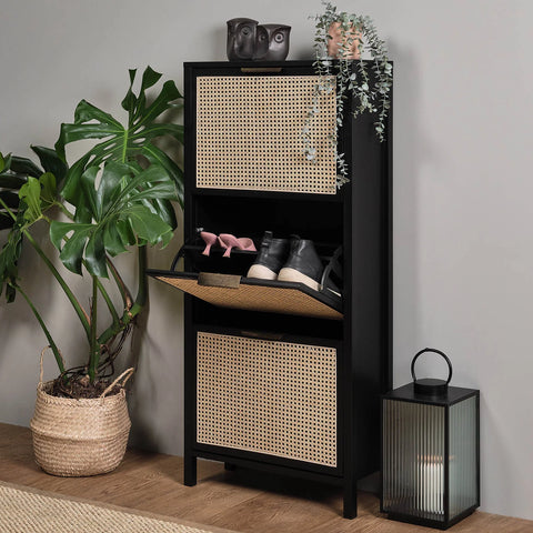 Arabesque Shoe Cabinet - 3 Door