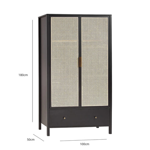 Arabesque Wardrobe - 2 Door