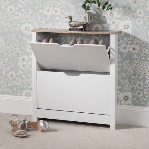 Windsor Shoe Cabinet - 2 Door