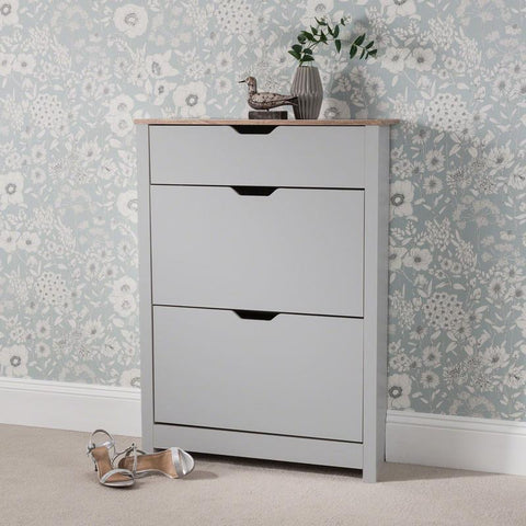 Windsor Shoe Cabinet - 3 Door