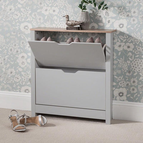 Windsor Shoe Cabinet - 2 Door