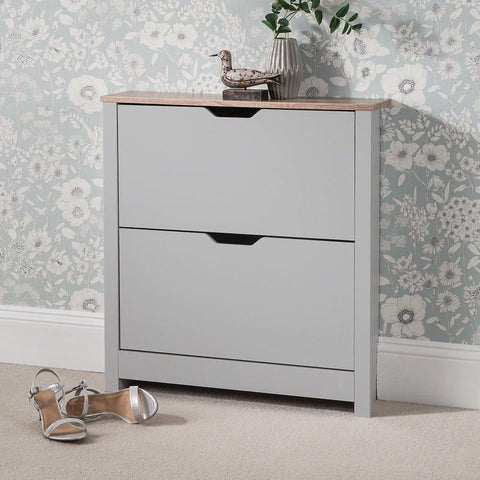 Windsor Shoe Cabinet - 2 Door