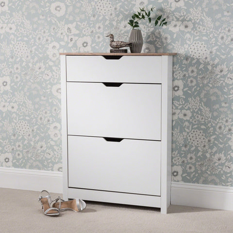 Windsor Shoe Cabinet - 3 Door