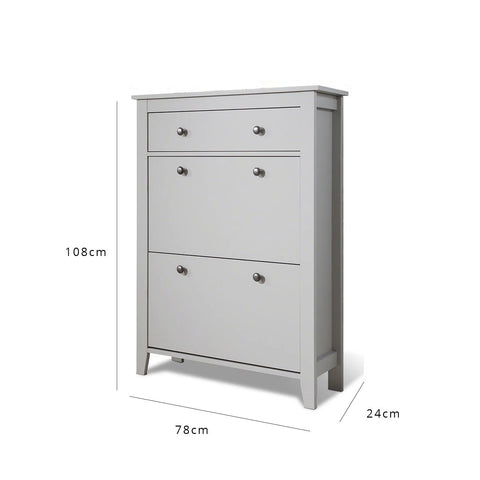 Sandhurst Shoe Cabinet - 3 Door