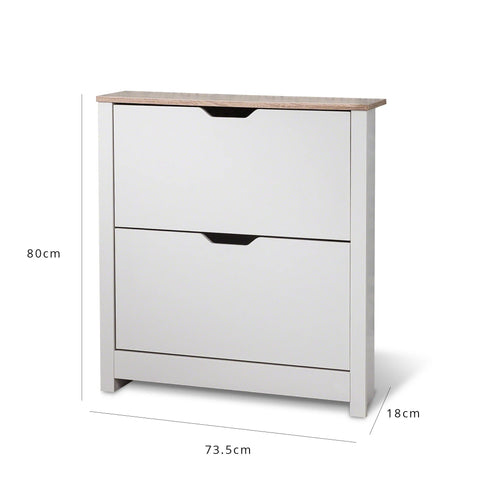 Windsor Shoe Cabinet - 2 Door