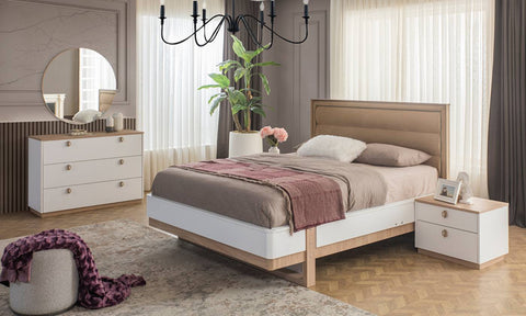 Silven White Modern Bedroom Set