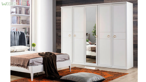 Aelita White Bedroom Set