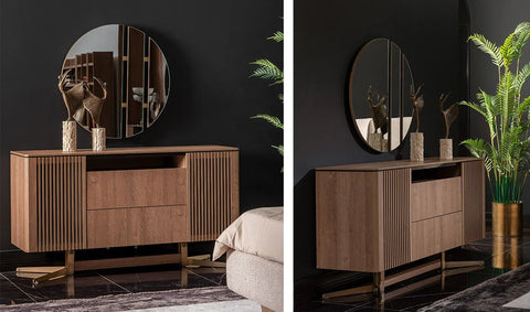 Lisbon Wooden Bedroom Set