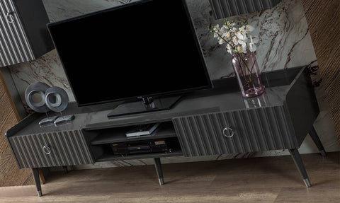 Germany Anthracite Tv Unit