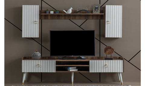 Germany Walnut Moonstone Tv Unit