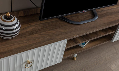 Germany Walnut Moonstone Tv Unit