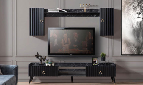 Germany Black Tv Unit