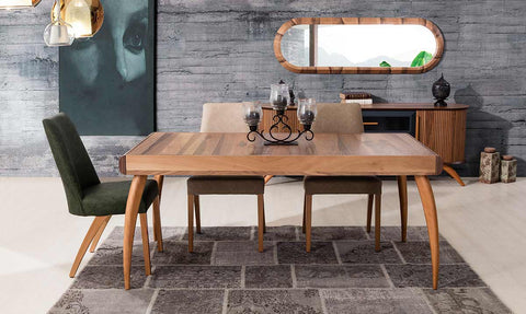 Asos Walnut Dining Room Set