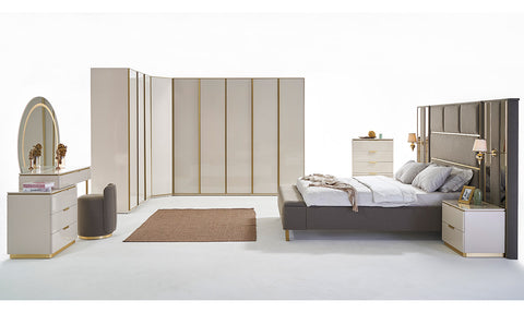 Kapadokya Corner Bedroom Set