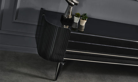 Karya Anthracite TV Unit