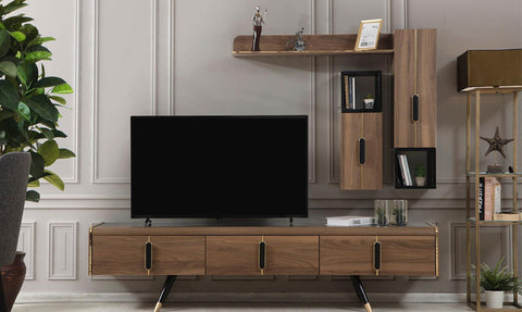 Megan Walnut TV Unit