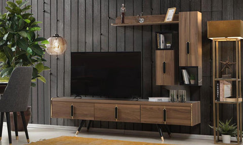 Megan Walnut TV Unit