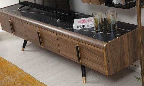 Megan Walnut TV Unit