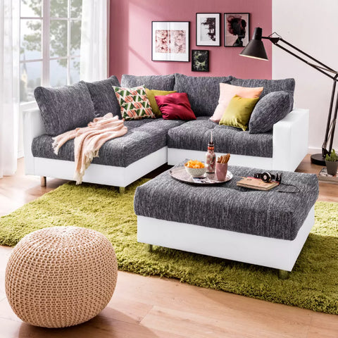 Corner sofa stool Antonia