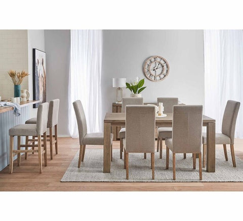 Toronto 6 Seater Dining Set With Parker Chairs -TD3