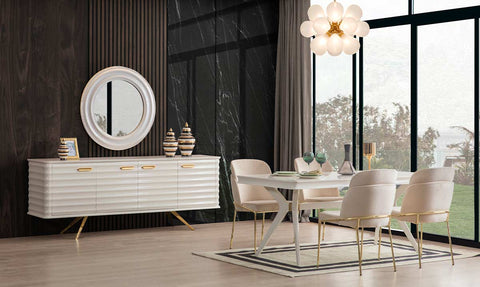 Tokyo Metal Leg Dining Room Set