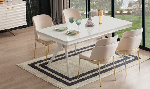 Tokyo Metal Leg Dining Room Set