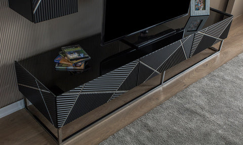 Zen Luxury Metal Leg TV Unit