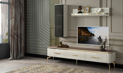 Zen Metal Leg Tv Unit