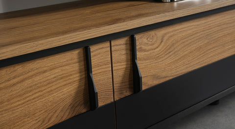 Ada Walnut Modern Tv Unit