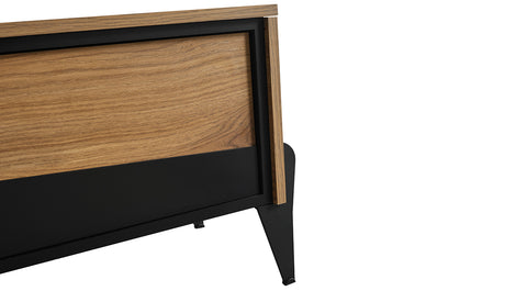 Ada Walnut Modern Tv Unit