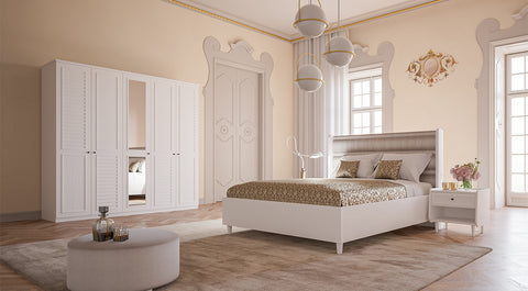 Agra 5 Door Bedroom Set