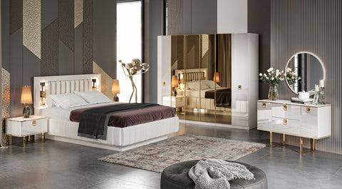 Avcılar 6 Door Bedroom Set