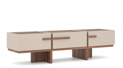 Gabon Wooden Leg Tv Unit