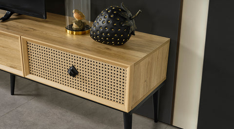 Hazeran Walnut TV Unit