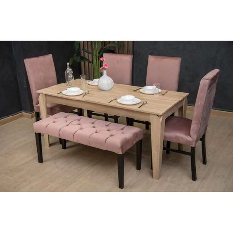 Dining Set, 6 Pieces, Kashmir -DT1