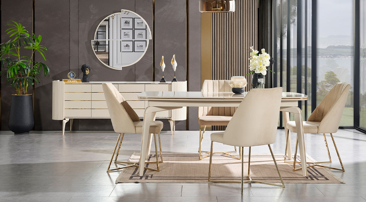 Karya Modern Dining Room Set