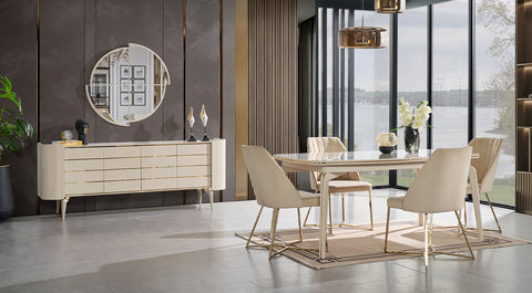 Karya Modern Dining Room Set