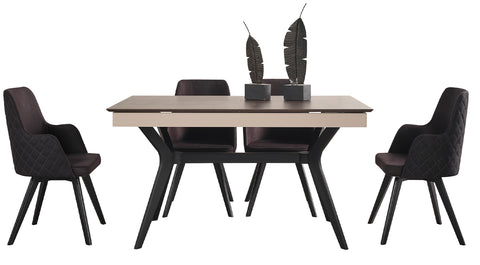 Lagom Walnut Dining Room Set