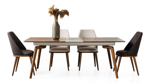 Legno Walnut Dining Room Set