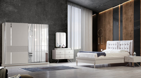 Leon Sliding Door Bedroom Set