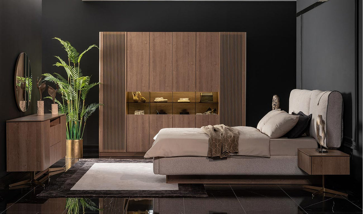 Lisbon Wooden Bedroom Set