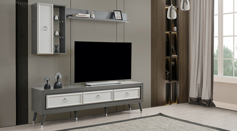 Marian Wooden Leg Tv Unit