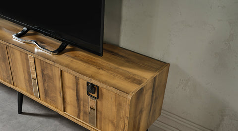 Mira Walnut TV Unit