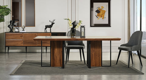 Palvin Wooden Leg Dining Room Set