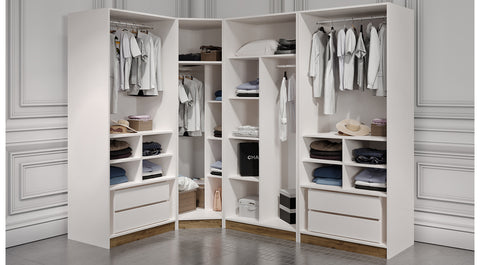 Aytas Corner Wardrobe Bedroom Set