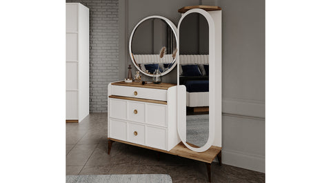 Aytas Corner Wardrobe Bedroom Set