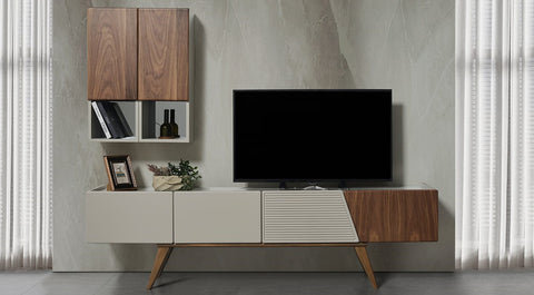 Trend Wooden Leg Tv Unit