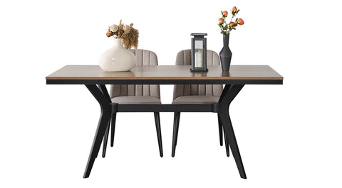 Zenit Walnut Dining Room Set