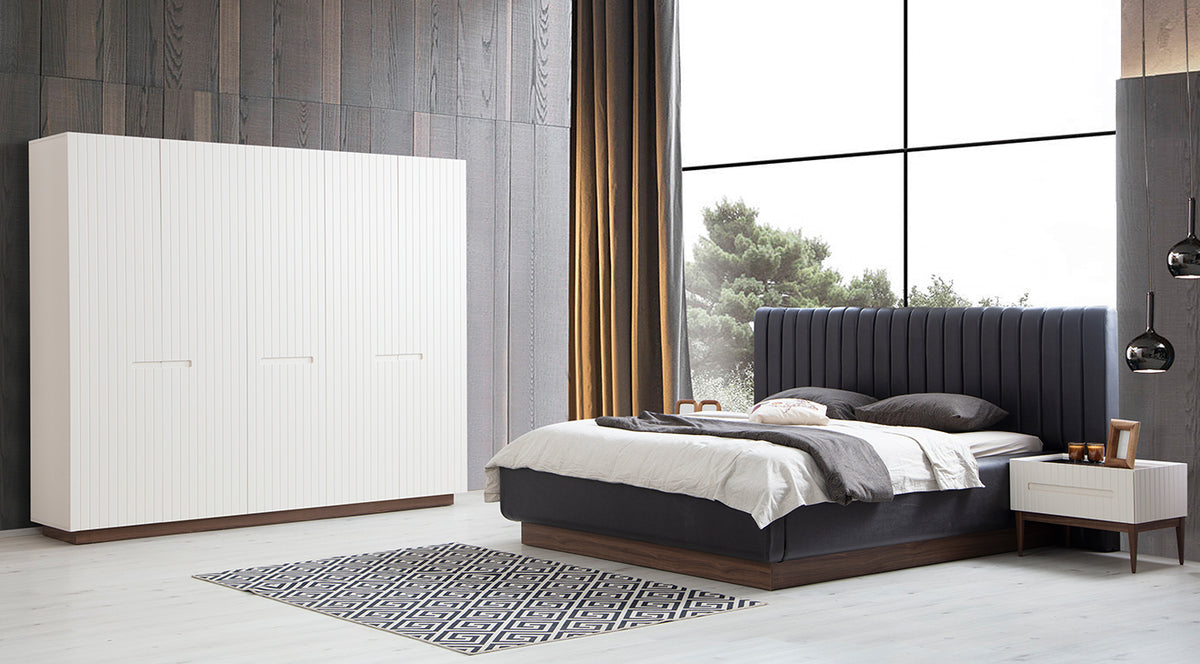 Zerafet 5 Doors Bedroom Set