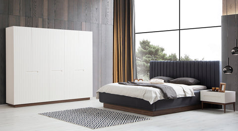 Zerafet 5 Doors Bedroom Set